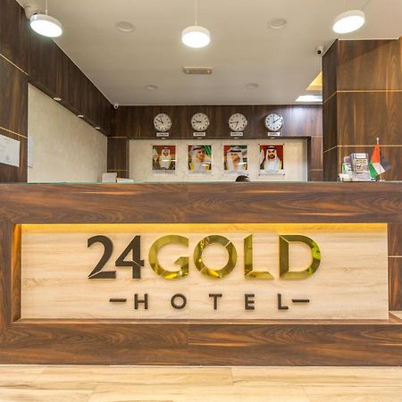 24 Gold Hotel Dubai Exteriör bild