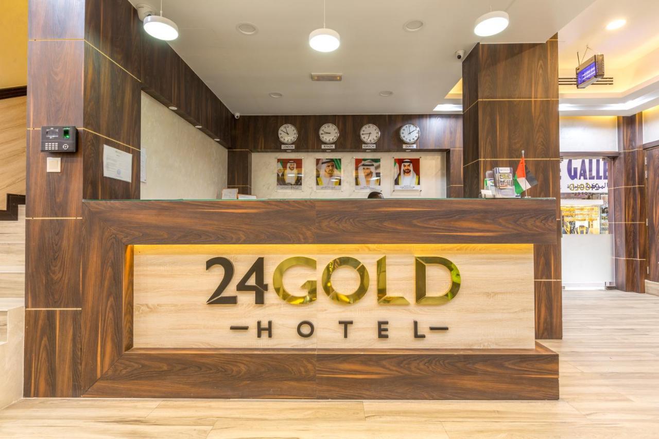 24 Gold Hotel Dubai Exteriör bild